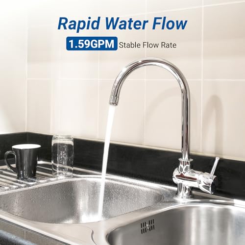 Water Filter Replacement Pack for Under Sink Waterdrop TST - Maxblue P1 U2 C3