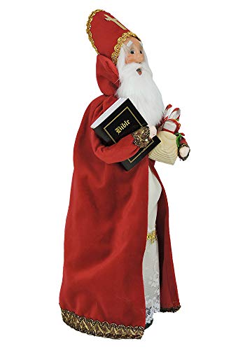 Byers' Choice Saint Nicholas ZEMP70X Christmas Caroler Figurine