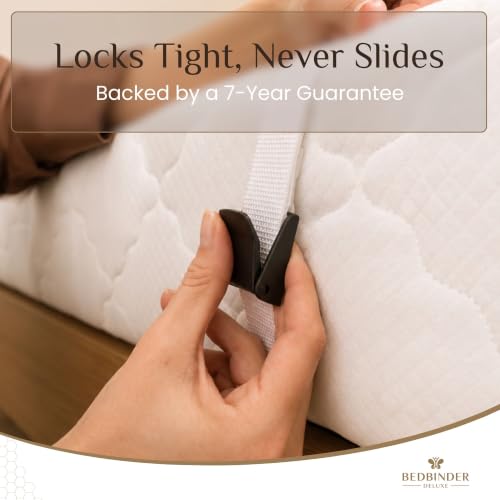 Bedbinder Deluxe Split King Bed Bridge for Adjustable Bed - S, M, L, XL
