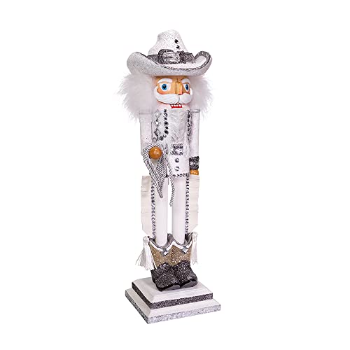 Kurt S. Adler 19-Inch Hollywood Rhinestone Cowboy Nutcracker
