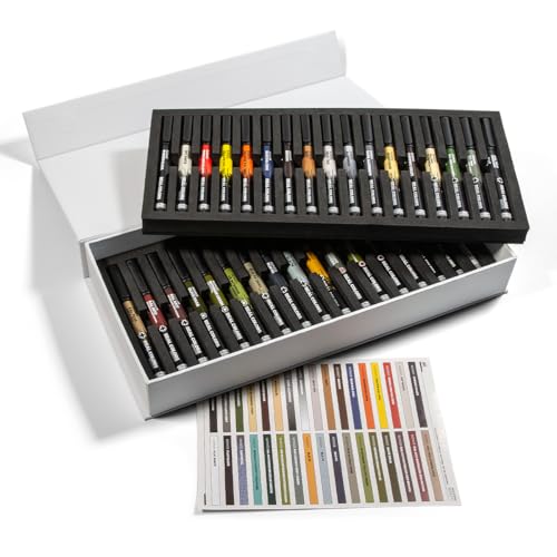 AK Interactive Special Box 34 Real Colors Markers Set for Modeling & Crafts