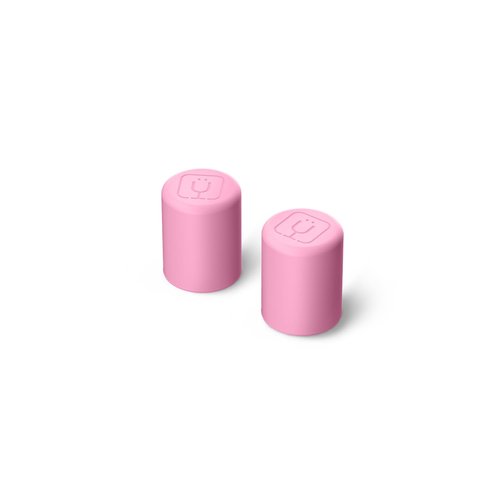 BrüMate Magnetic Straw Caps | Silicone Straw Topper 2-pack | Dust & Dirt Resistant | Compatible with All Era and Resa Tumblers (Primrose)