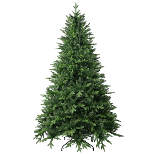 5FT Unlit Artificial Christmas Tree - Realistic 1239 Tips for Small Rooms