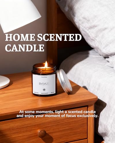 6 Pack Soy Wax Scented Candles Gift Set - Long Burn Time, Natural Aromatherapy
