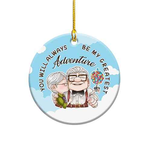 Couple Ceramic Ornament - Christmas Decoration for Home - 2024 Hanging Ornament - Gifts for Couple - You and Me We Got It