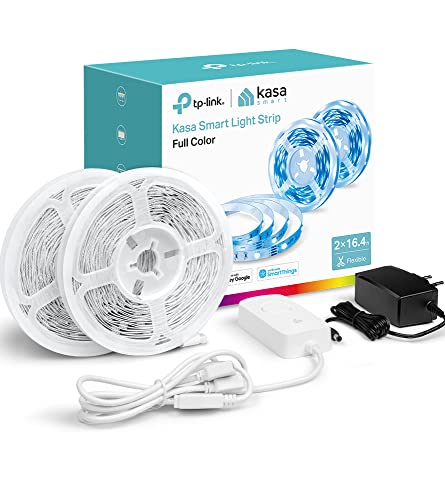 Kasa Smart LED Light Strip RGB 32.8ft Multicolor - WiFi App & Voice Control