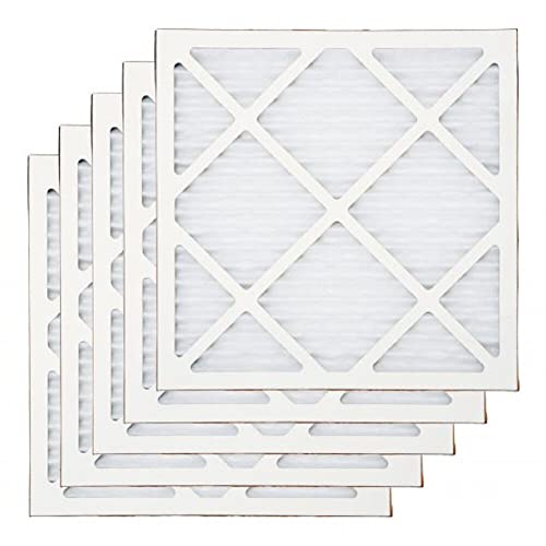 BlueDri Air Scrubber Pre-Filter - Water Damage Restoration & Construction Debris (5-Pack) - White