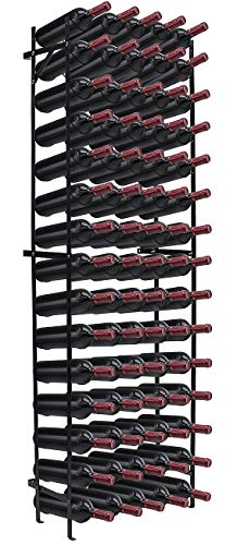 Sorbus 75 Bottle Freestanding Floor Wine Rack with 15 Tiers Home Bar Storage