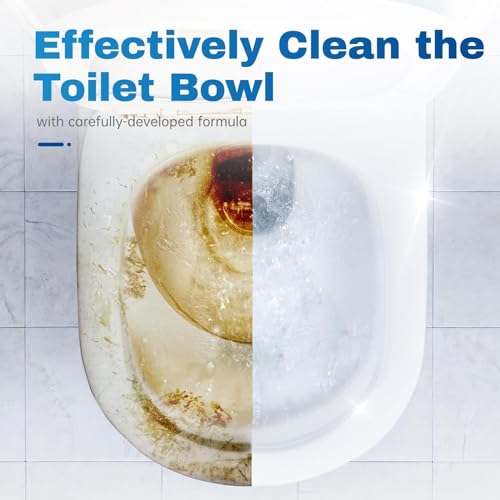 Toilet Bowl Cleaner Tablets 80 Pack - Automatic Long-Lasting Toilet Cleaner - Vari 1 Count