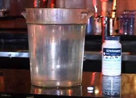 1 Count Sanitizing Tablets for Food Contact Surfaces - Pack of 450 - Kitchen & Restaurant Sanitizer