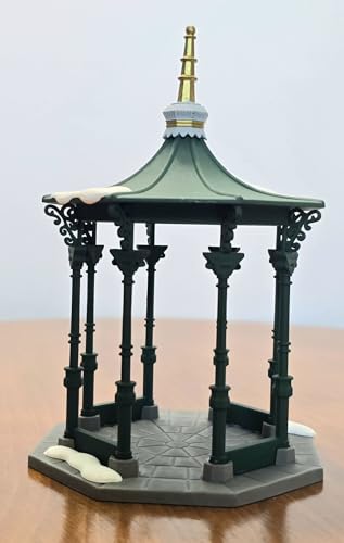Department 56 Heritage Village Christmas in the City Gazebo - Handpainted Porcelain Accessory