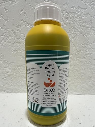 Liquid Rennet for Cheese Making 17 Fl Oz - Vegan, Non-GMO, Gluten-Free