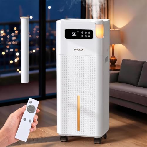 YOKEKON 3.7Gal/14L Humidifier Large Room Whole House 800ft²