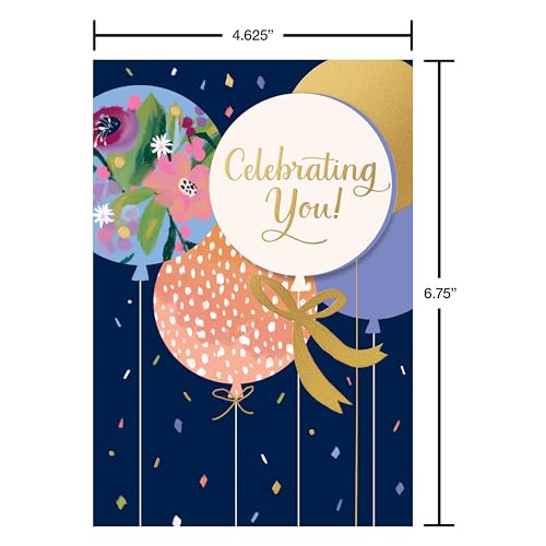All-Occasion Greeting Card Pack - Assorted Celebration Designs, 65 Count - Celebration Variations