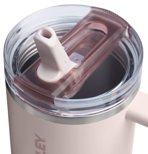 Stanley Quencher ProTour 30 oz Flip Straw Tumbler - Rose Quartz, Leakproof & Insulated