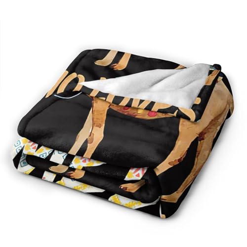 Camel Plush Throw Blanket - Super Soft Cozy Warm Fleece Camel Bedding Blanket Gifts for Kids, Girls, Boys & Women - 40"X50"