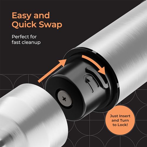 Immersion Hand Blender Set with 7 Attachments & 8 Speeds - Includes Stick Blender & Accessories