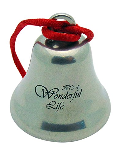 It's a Wonderful Life Bell Christmas Ornament USA Made Movie Memorabilia