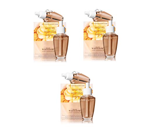 6-Pack Warm Vanilla Sugar Wallflower Refill Bulbs for Home & Office Freshening