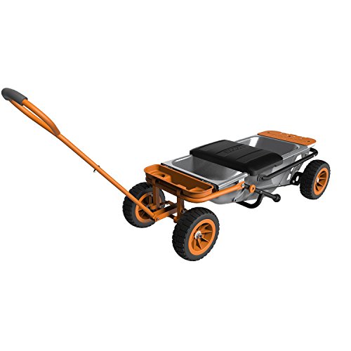 Worx Aerocart Wheelbarrow Wagon Kit with Seat & Flat-Free Tires - Attachments