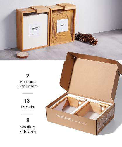 APT 1101 Food Dispenser 2L Slide & Lock Container - Large Kitchen Organizer