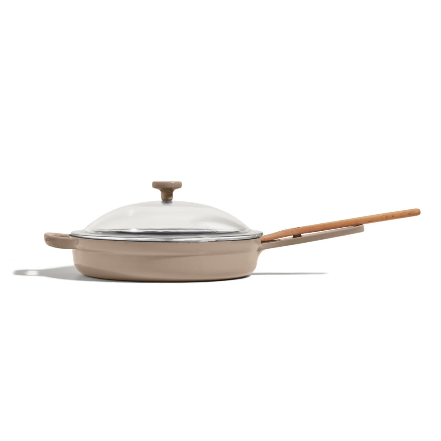 Our Place Cast Iron Always Pan | Premium Enameled, Toxin-Free Surface | 10-inch 8-in-1 Multifunctional Cookware System | Lid, Handle Covers | Heavy Duty Skillet | Oven & High Heat Safe | Steam