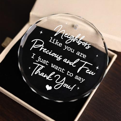 MeMate Appreciation Thank You Gift Glass Christmas Ornament - Variation 05