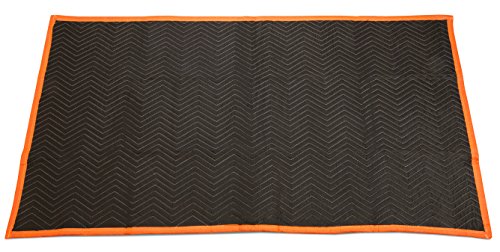 Heavy Duty Padded Moving Blankets - 72x40 Inches, 6-Pack