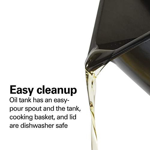 Electric Deep Fryer 5L Capacity with Basket - Professional Style, Easy Cleanup - Variation of THIS listing