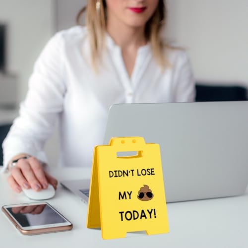 Humorous Office Desk Decor Sign for Coworkers, Bosses, and Friends –