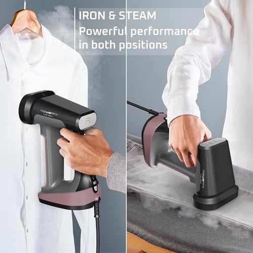 Rowenta Pure Force 3-in-1 Clothes Steamer Iron with XL Soleplate & Microfiber Pad