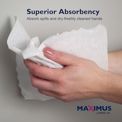 Maximus 800 FT Kraft Paper Towel Roll - Industrial Heavyweight, 10 Inch