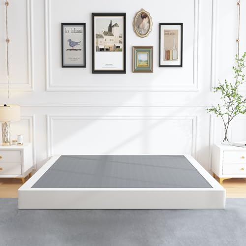 Heavy Duty Metal King Box Spring 5 Inch Low Profile Mattress Foundation