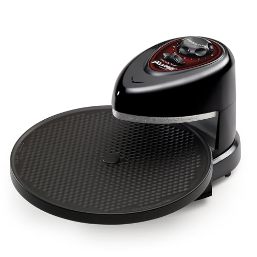 Countertop Pizza Oven with Rotating Tray - Energy Efficient, Adjustable Heating