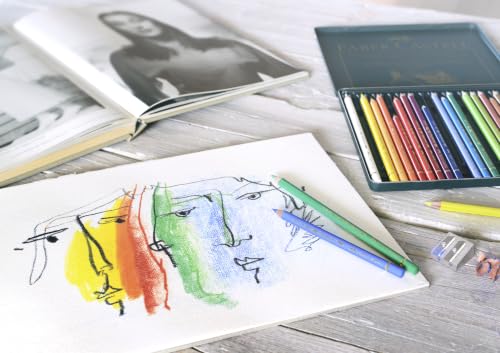 Polychromos Artist Color Pencils Set - 24 Colors, Water-Resistant, Premium Quality - Single Variation