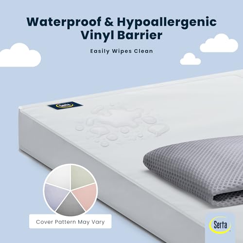 Breathable Limited Two-Stage Crib & Toddler Mattress with Waterproof Cover