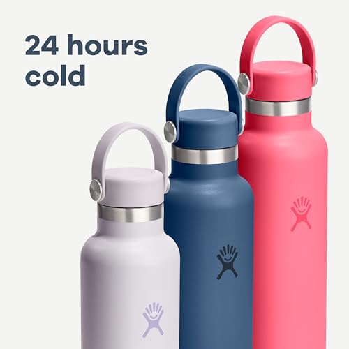Hydro Flask 24 Oz Insulated Stainless Steel Water Bottle - Leakproof, Harbor Blue