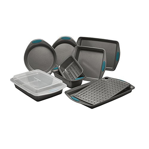 Nonstick Bakeware Set - 10-Piece Oven Safe Baking Pans for Oven & Meal Prep