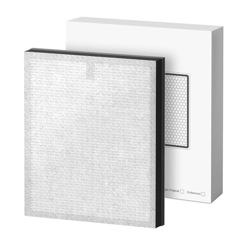 Genuine HEPA HY4866 Replacement Filter Set - Light Grey, 2 Pack - Enhanced Filtration