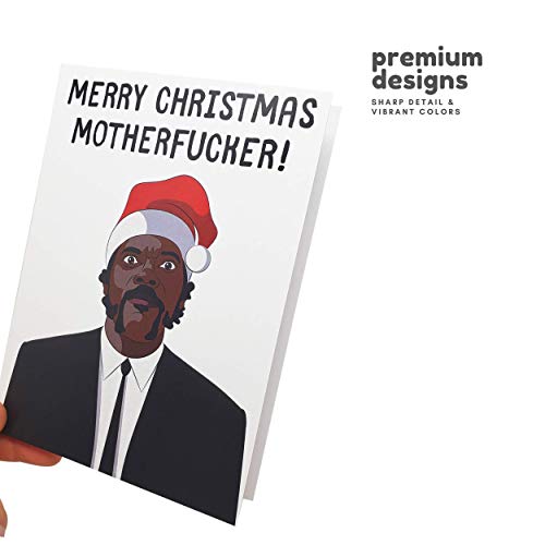 Sleazy Greetings Merry Christmas Card for Him or Her – Funny Rude Xmas Card