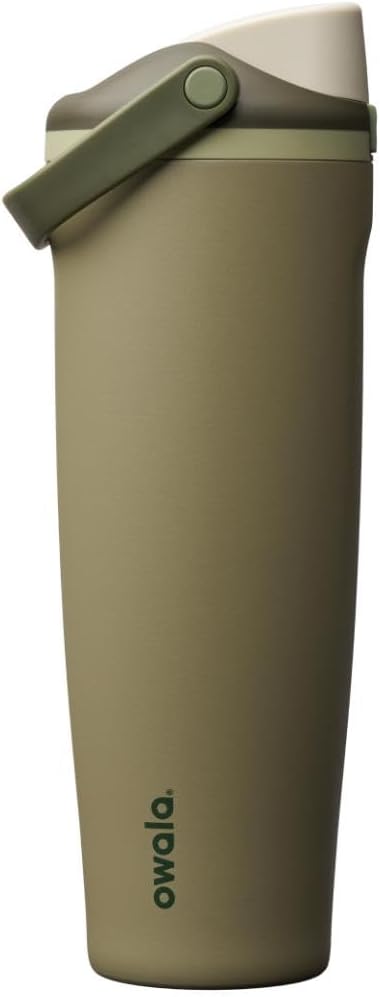 Owala FreeSip Sway Insulated Water Bottle - 40oz Stainless Steel, Two-Way Spout & Built-In Straw, BPA Free