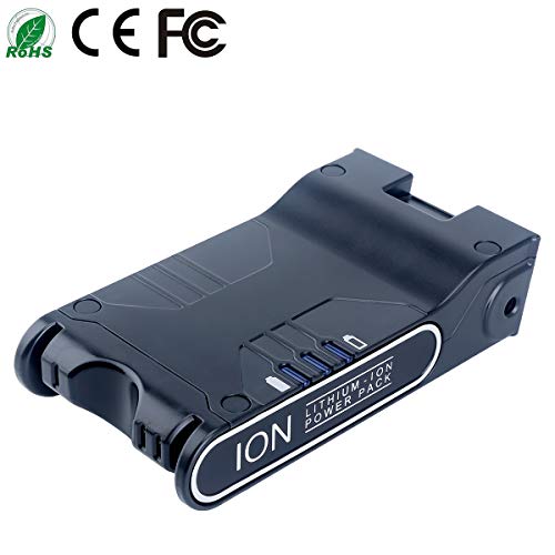 Lithium-ion Battery Pack for Shark ION Rocket & Flex Vacuums - Black Variation