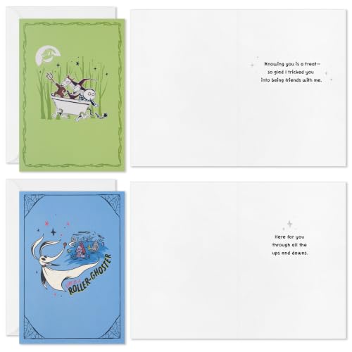 Hallmark Nightmare Before Christmas Cards 16-Pack | Everybodys Scream