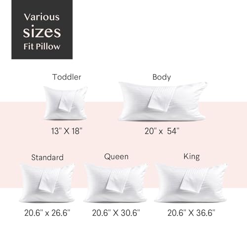 Queen Size Cotton Pillow Protectors 600TC Set of 6 - Breathable & Durable