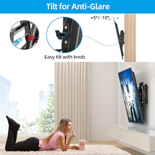 Heavy Duty Tilt TV Wall Mount for 48-120 Inch Flat Screen - Model 9801/ 48-120"