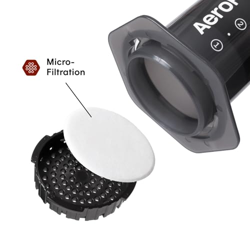 AeroPress Original Coffee Maker - 3-in-1 Pour-Over, French Press & Espresso