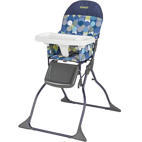 Cosco Kids Simple Fold Highchair for Baby, Foldable High Chair,