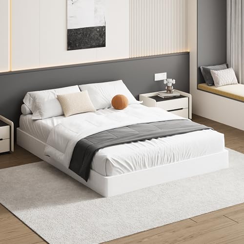 9 Inch King Box Spring Heavy Duty Metal Bed Base with Fabric Cover - Variation of 9a Inch / King