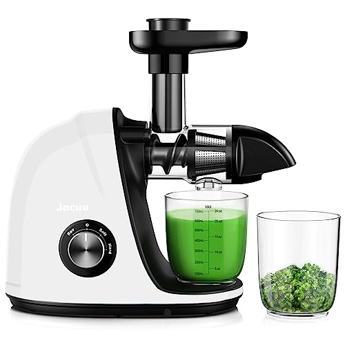 Jocuu Cold Press Slow Masticating Juicer with 2-Speed & Reverse Function
