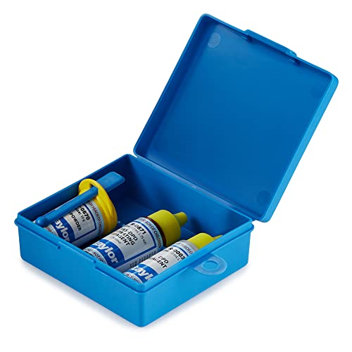 Taylor K-1515-A Pool Chlorine Drop Test Kit for Accurate Chlorine Level Testing